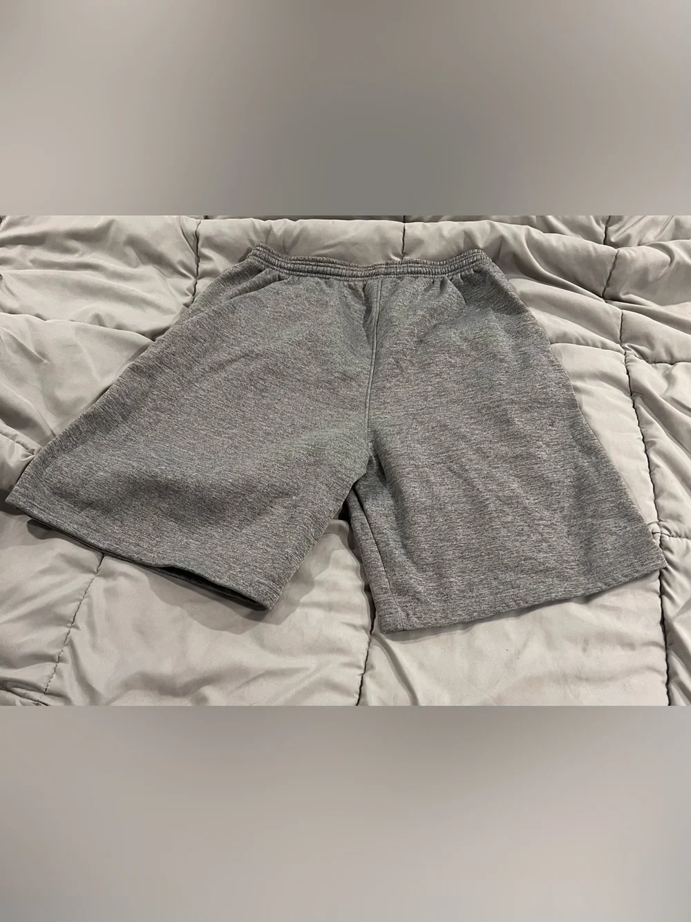 Champion Men's XL Gray Soft Fleece Athletic Shorts